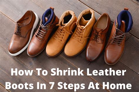 how to tighten leather boots